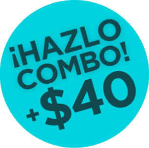 Hazlo Combo por $40 mxn